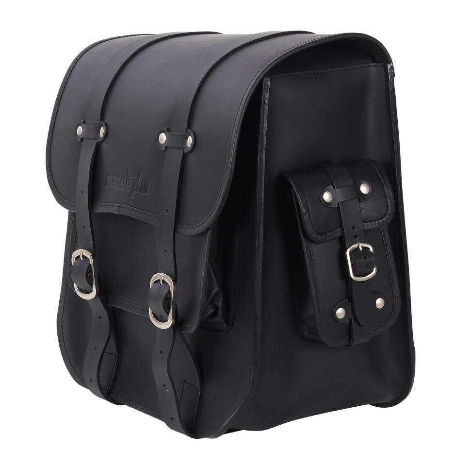 Saddlebag "Frisco" 36 litres with bracket 183 mm suitable for HD Softail+Cruiser - left