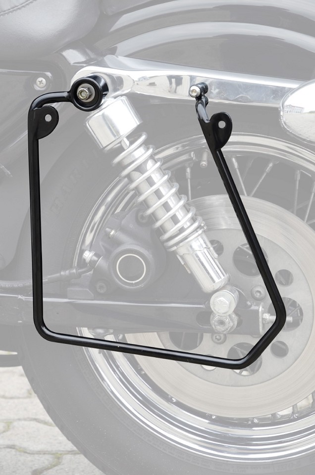 Satteltaschenhalter passend für HD Sportster (1995-2015) für 20+28 Liter „Boston“