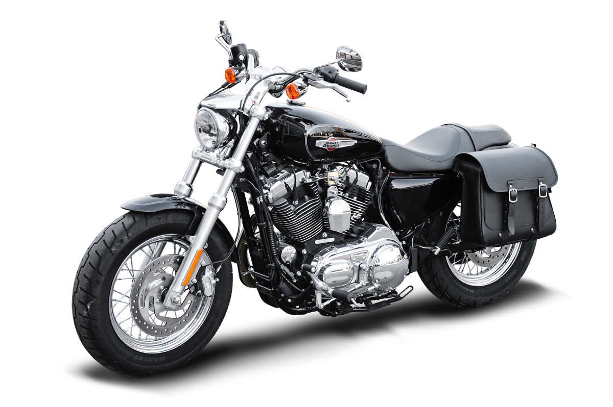 Saddlebag "Seattle" 17 litre suitable for HD Sportster - left