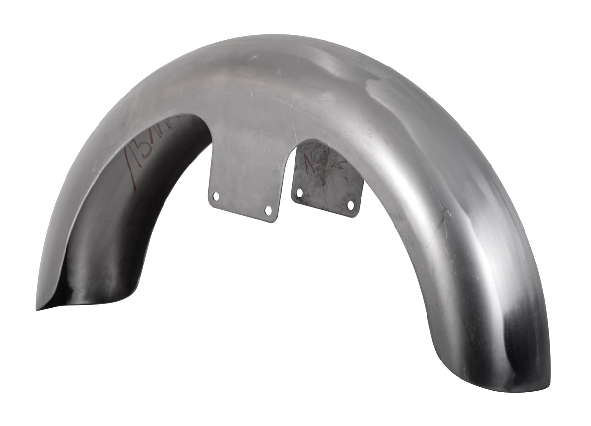 Front fender universal 152 mm made of 2 mm steel