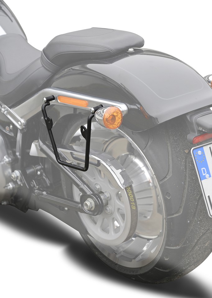 Satteltaschenhalter 180 mm passend für HD Softail+Cruiser - links oder rechts