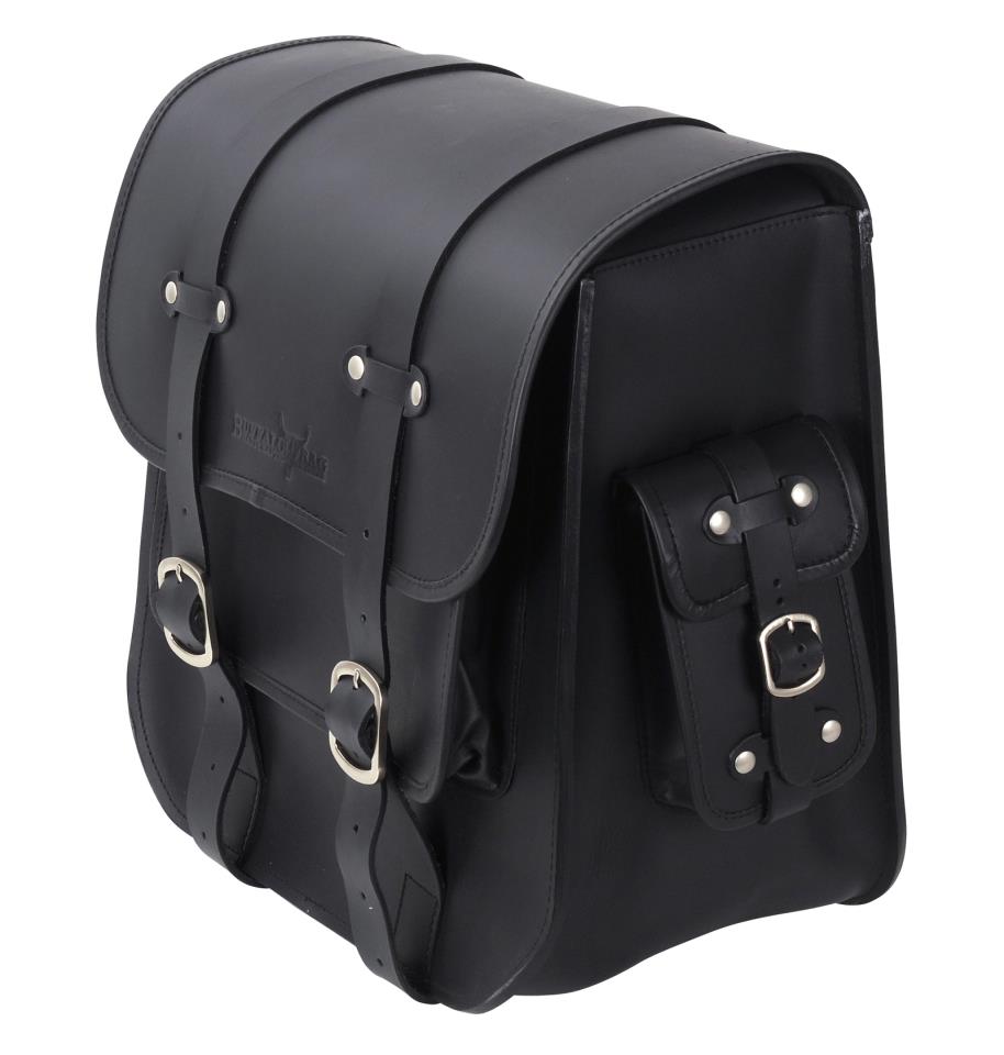 Saddlebag "Frisco" 36 litres complete set 19 mm suitable for HD Softail Slim + Blackline - left