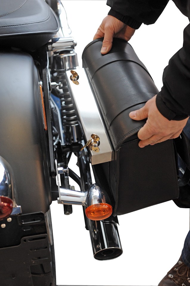 Saddlebag bracket "Easy-Fit" suitable for HD Dyna - left or right