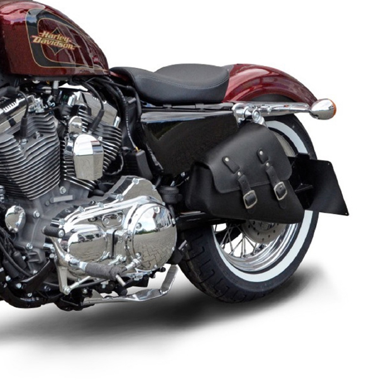 Saddlebag "Miami" 6 Litre suitable for HD Sportster (2004-2021) - left