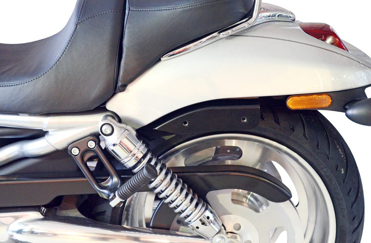 Saddlebag "Toledo" 13 litres with bracket suitable for HD V-Rod (2007-2010) - left