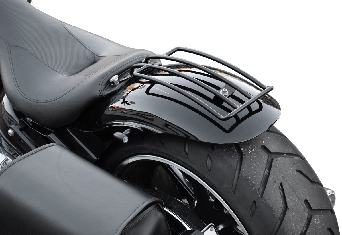 Luggage rack black suitable for HD Softail