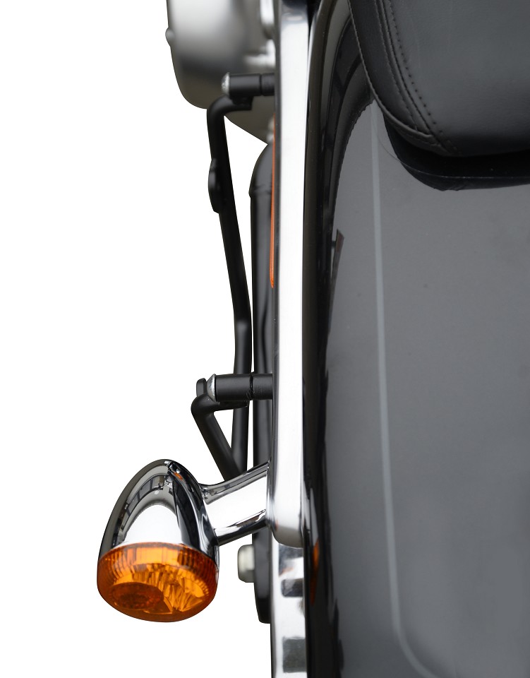 Saddlebag bracket 180 mm suitable for HD Softail+Cruiser - left or right