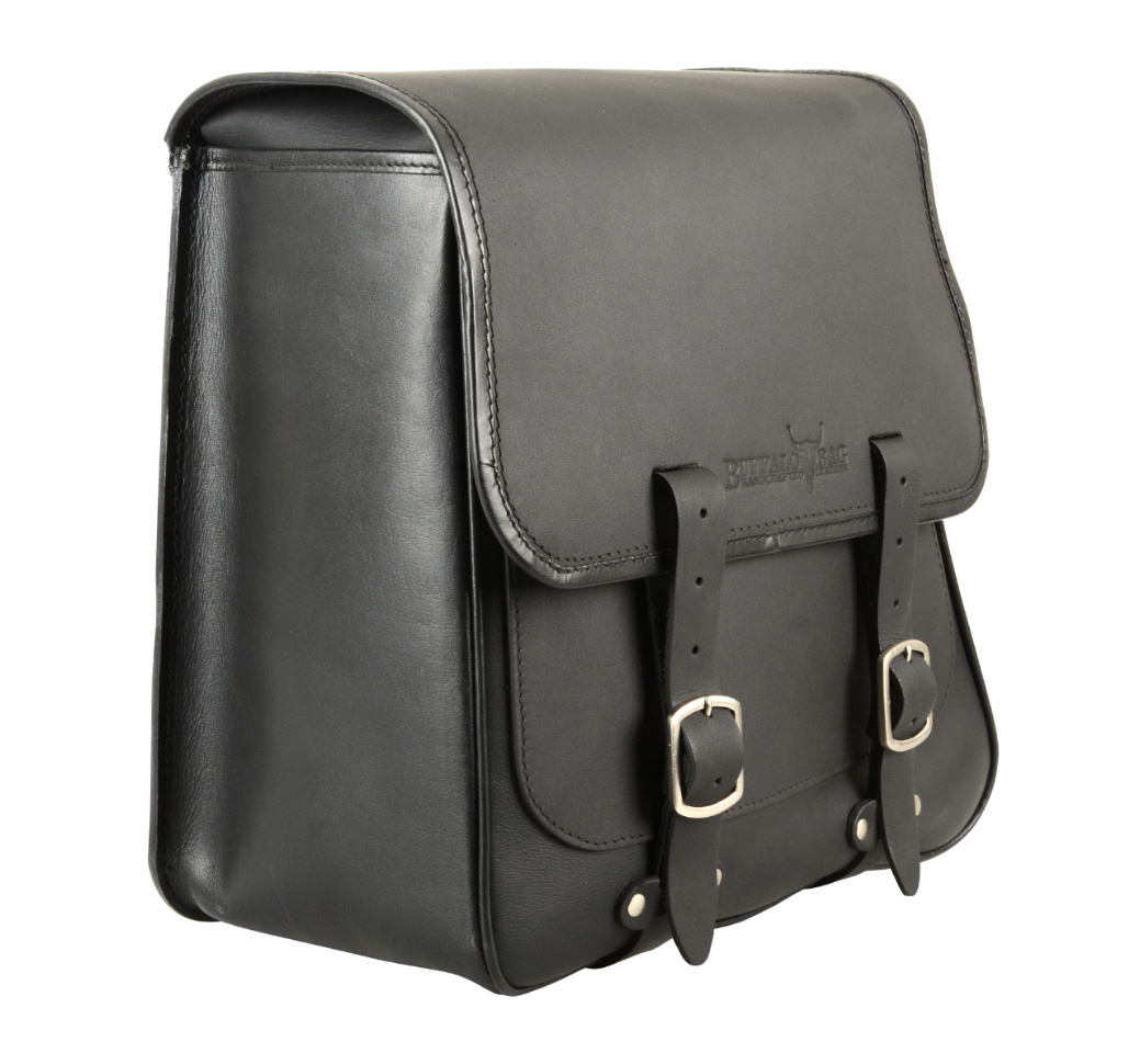 Saddlebag "Boston" 28 litres with bracket suitable for Victory Judge - left