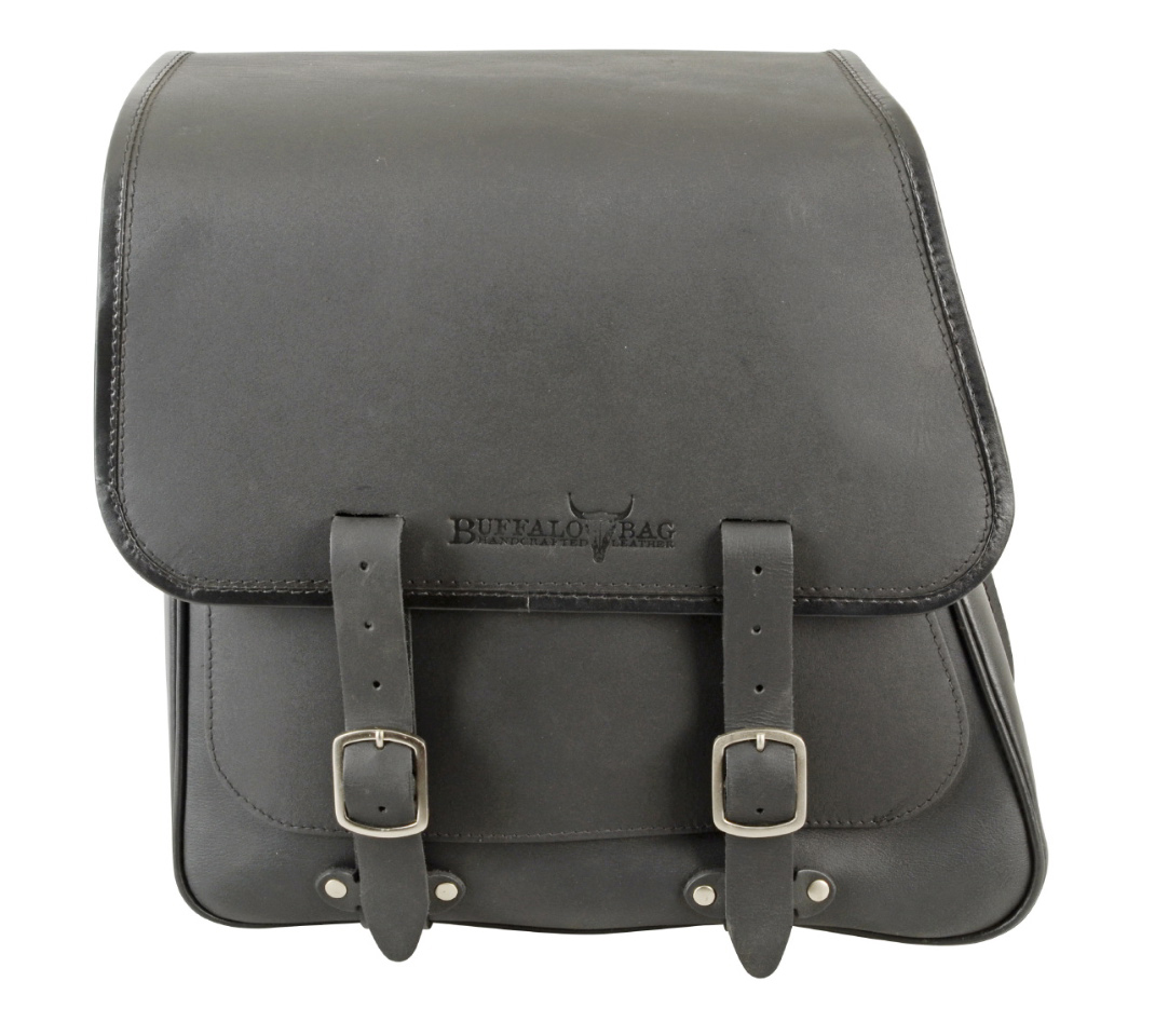 Saddlebag "Boston" 28 litres with bracket suitable for Victory Judge - left